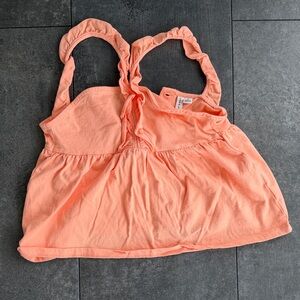 Peach Janie & Jack Ruffle Top